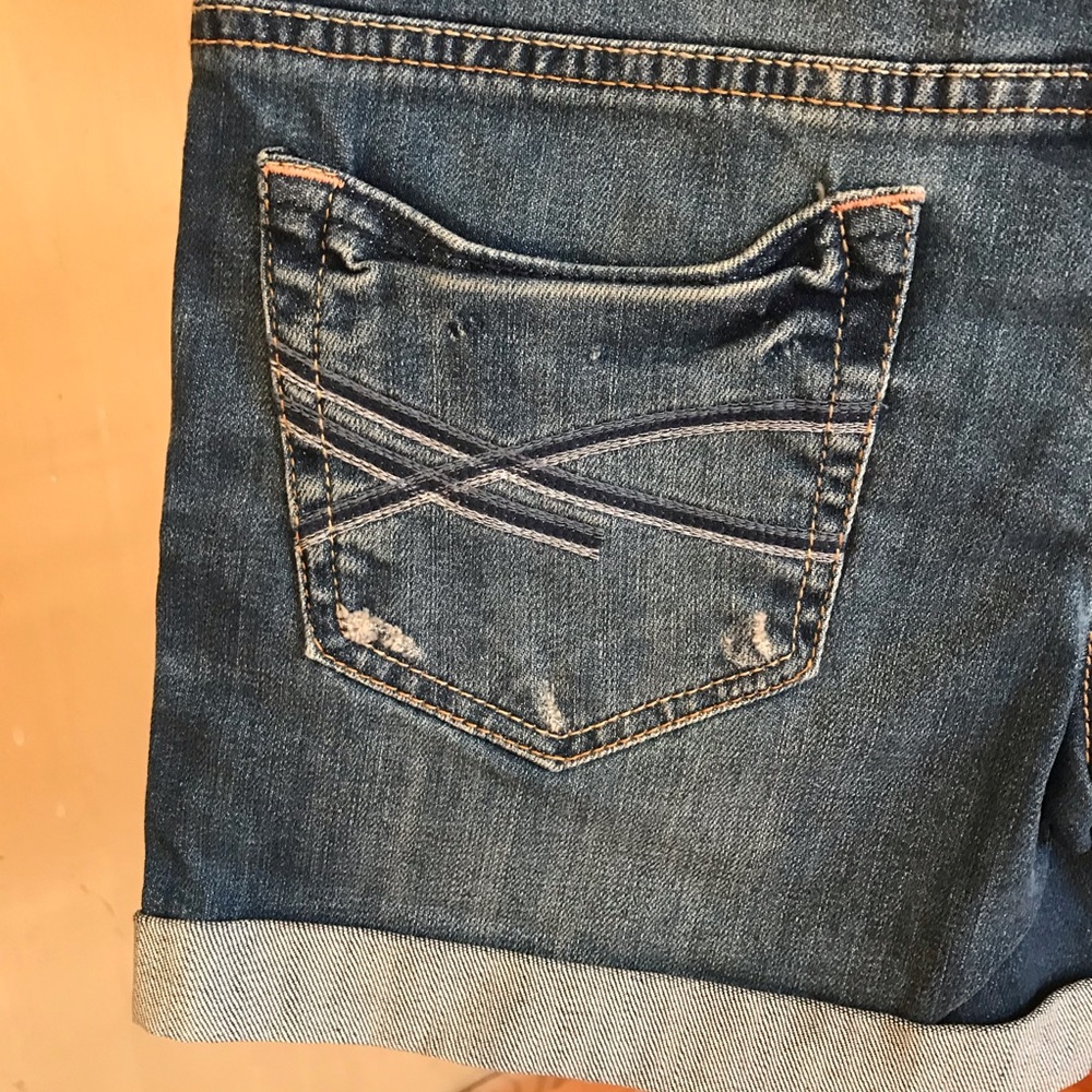 🌸5/$30🌸 Aeropostale Denim Belted Shorts NWT! - Picture 7 of 7